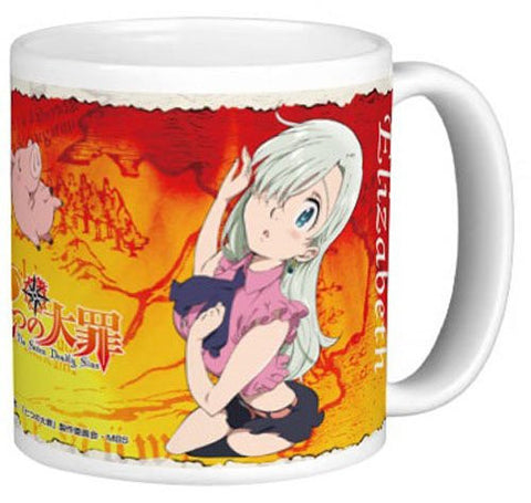 Nanatsu no Taizai - Meliodas - Elizabeth Liones - Mug (Chara-Ani)