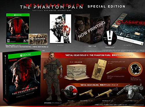 metal gear solid 5 the phantom pain day one edition Metal Gear Solid V: The Phantom Pain [Limited Edition]