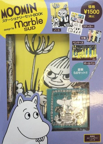 Moomin Stationery Book Design By Marble Sud W/Extra