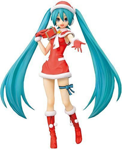 Hatsune Miku -Project Diva- F 2nd - Hatsune Miku - SPM Figure - Christmas (SEGA)