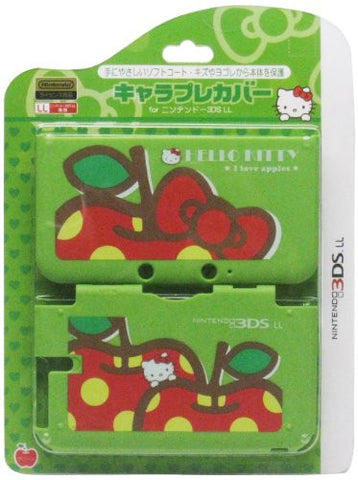 Chare Pure Cover for 3DS LL [Hello Kitty Green]