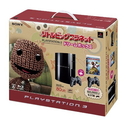 PlayStation3 Console (HDD 80GB LittleBigPlanet Dream Box) - Clear Black