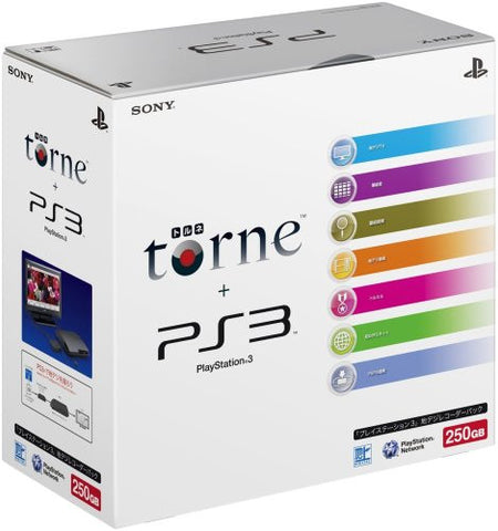 PlayStation3 Slim Console - Torne Bundle (HDD 250GB Model) - 110V
