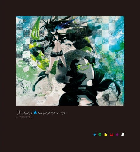 Black Rock Shooter Blu-ray Box [Limited Edition] - Black ★ Rock Shooter - Insane Black ★ Rock Shooter - Figma #SP-041