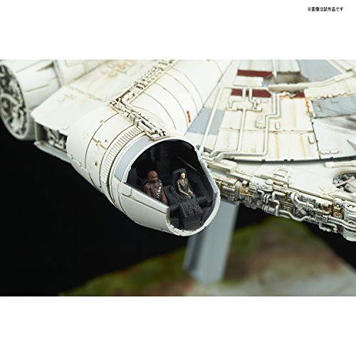 Star Wars: The Last Jedi - Spacecrafts & Vehicles - Star Wars Plastic Model - Millennium Falcon - 1/144 (Bandai)