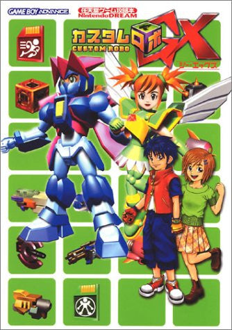 Custom Robo Gx Nintendo Official Strategy Guide Book / Gba