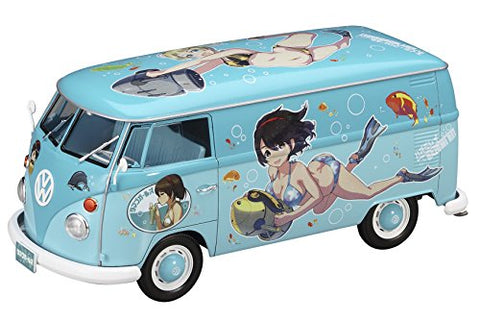 Egg Girls series - Volkswagen Type 2 Delivery Van - 1/24 - Egg Girls Summer Paint 2017 (Hasegawa)