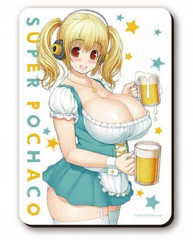 SoniComi - Super Pochaco - Mousepad - Beer Girl Version (Toy's Planning)