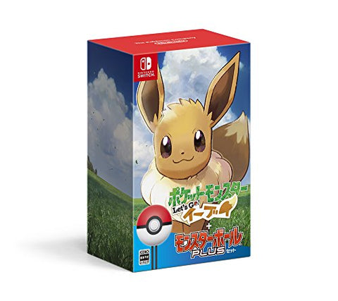 Pocket Monsters - Let's go! Eevee - Monster Ball Plus Set - Amazon Limited