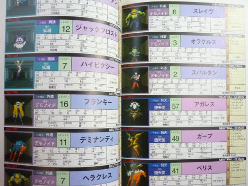 Shin Megami Tensei: 2 Strategy Guide Book / Snes