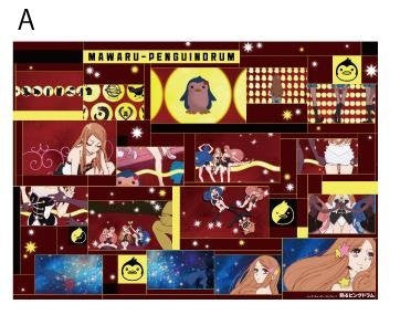 Mawaru Penguindrum - Takakura Himari - Penguin 3-gou - Utada Hikari - Isora Hibari - Clear Poster (Movic)