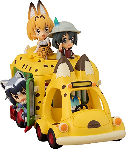 Kemono Friends - Araiguma - Fennec - Kaban - Lucky Beast - Serval - Japari Bus (Kadokawa)