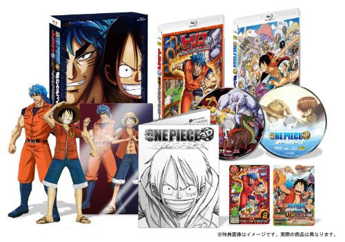 Toriko 3D Kaimaku Gourmet Adventure One Piece 3D Mugiwara Chase Blu-ray Twin Pack [Limited Edition]