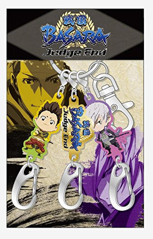 Sengoku Basara: Judge End - Ishida  Mitsunari - Tokugawa Ieyasu - Keyholder - Metal Keychain (Ute)