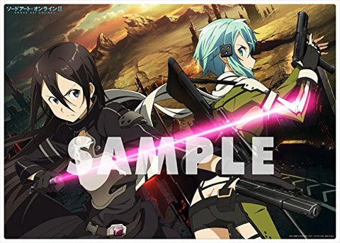 Sword Art Online II - Sinon - Kirito - Poster - Clear Poster (flagments)