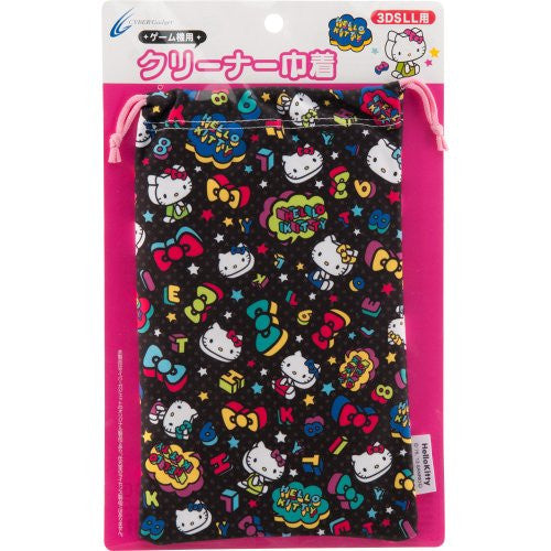 Hello Kitty Pouch for 3DS LL (Black)