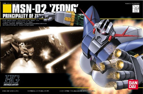 Kidou Senshi Gundam - MSN-02 Zeong - HGUC #022 - 1/144 (Bandai)