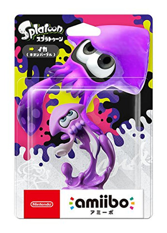 Splatoon 2 - Inkling - Amiibo - Amiibo Splatoon Series - Ika, Neon Purple (Nintendo)