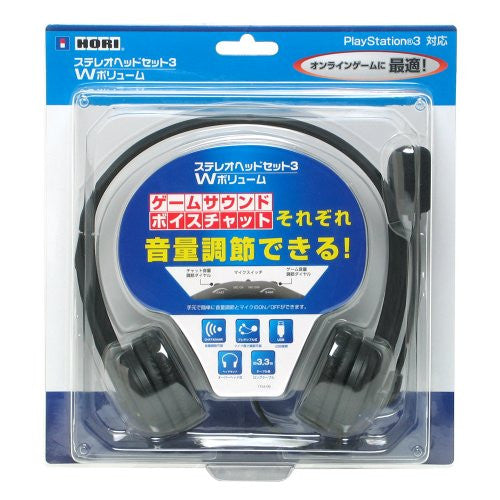 Stereo Headset 3 W Volume