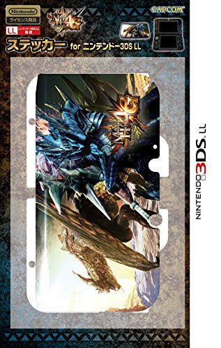 Monster Hunter 4G Sticker for 3DS LL