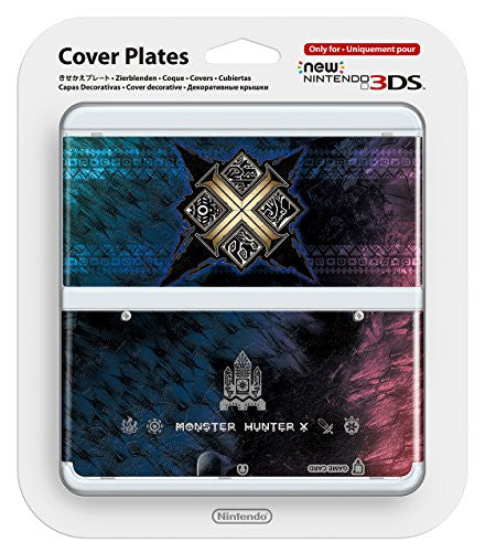 New Nintendo 3DS Cover Plates No.065 (Monster Hunter X)