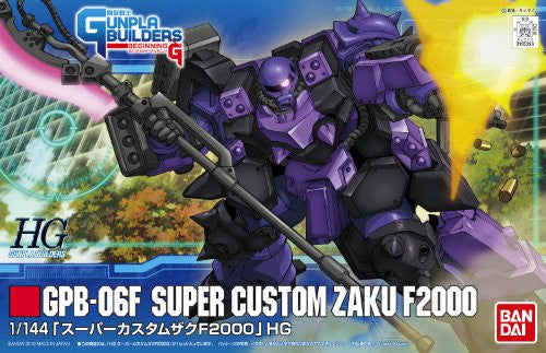 GPB-06F Super Custom Zaku F2000 - Model Suit Gunpla Senshi Gunpla Builders Beginning G