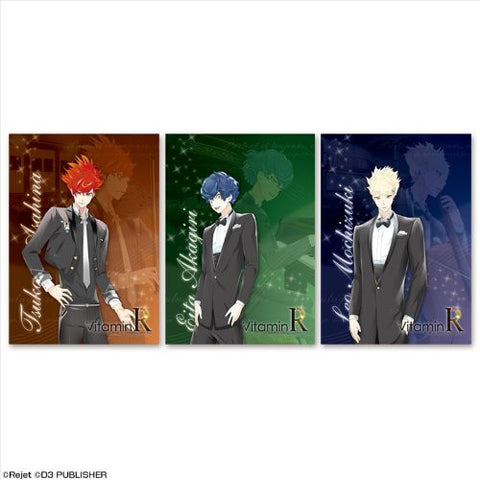 VitaminR - Mochizuki Leo - Asahina Tsukasa - Akagiri Eita - Clear Poster (Dezaegg)