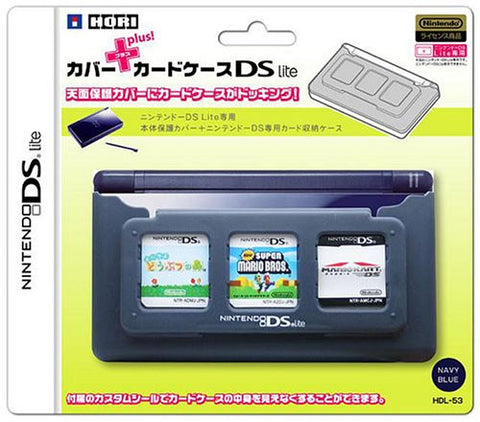 Cover + Card Case DS Lite (navy)