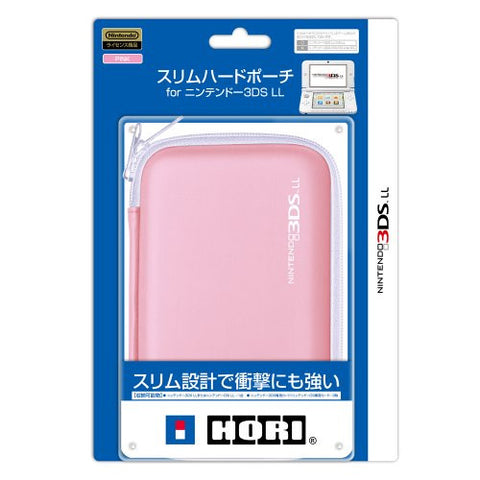 Slim Hard Pouch for 3DS LL (Pink)