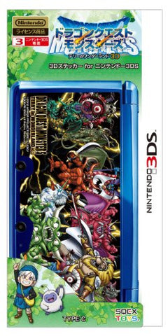 Dragon Quest Monsters Terry no Wonderland 3D Sticker for Nintendo 3DS [Type C]