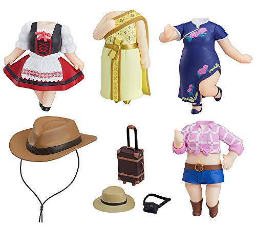 Love Live! Sunshine!! - Nendoroid More - Nendoroid More LoveLive!Sunshine!! Dress Up World Image Girls Vol.2 - World Tour Set. (Good Smile Company)