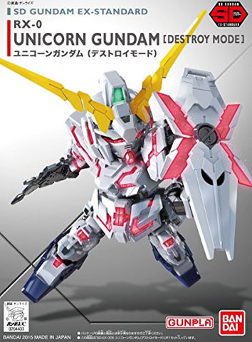 Kidou Senshi Gundam UC - RX-0 Unicorn Gundam - SD Gundam EX-Standard 05 - Destroy Mode (Bandai)