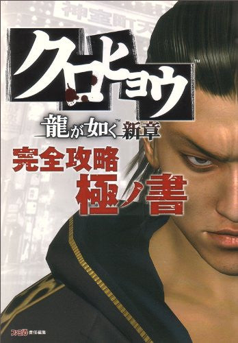 Kurohyo Ryu Ga Gotoku Shinshou Perfect Strategy Guide Book / Psp