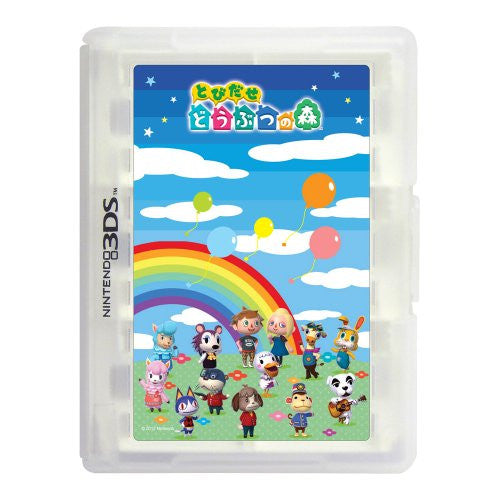 Tobidase Doubutsu no Mori Card Case 12 for 3DS (White)