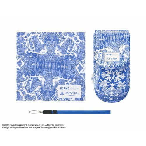 BEAMSdesign PS Vita Pouch Clothing & Pouch Set (Impact Blue)