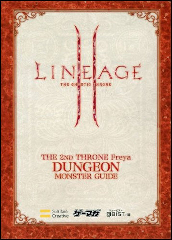 Lineage Ii The 2nd Throne Freya Monster Guide Book Dungeon Hen / Online Game