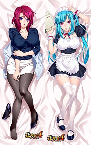 Mesu Kyoushi 4 ~Kegasareta Kyoudan~ - Takamine Miyu - Yoshioka Maki - Dakimakura Cover