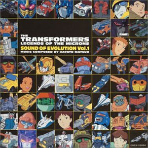 THE TRANSFORMERS LEGENDS OF THE MICRONS SOUND OF EVOLUTION Vol.1