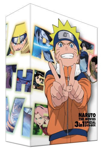 Naruto The Movies 3 In 1 Special DVD Box [Limited Edition]