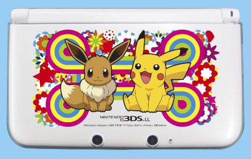 Pocket Monsters Hard Cover for Nintendo 3DS LL (Pikachu & Eievui)