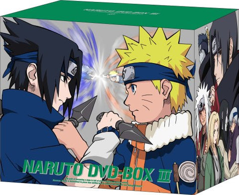 Naruto DVD Box 3 Gekitotsu Naruto vs Sasuke [Limited Edition]