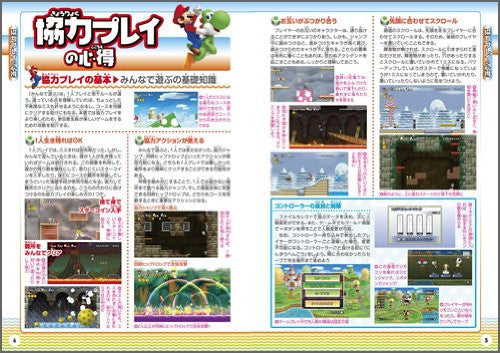 Nintendo Dream New Super Mario Bros. Wii Master Guide Book / Wii