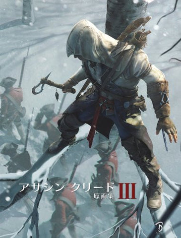 Assassin's Creed Iii 3 Original Illustration Art Book / Ps3 / Xbox360