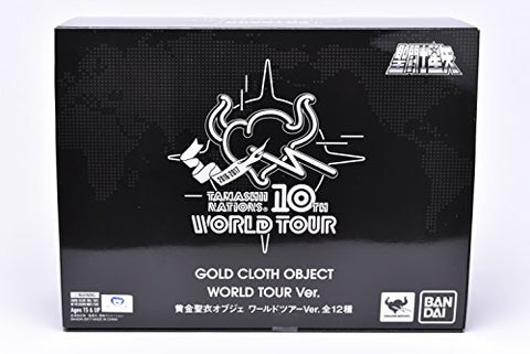 Saint Seiya - Saint Cloth Myth Appendix - Gold Cloth Object Set - Taurus Cloth Object - World Tour ver. (Bandai)