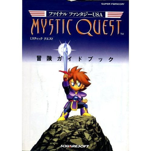 Final Fantasy Usa: Mystic Quest Adventure Guide Book / Snes