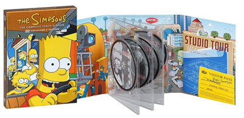 The Simpsons Season 10 DVD Collector's Box