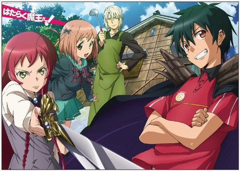 Hataraku Maou-sama! - Yusa Emi - Sasaki Chiho - Maou Sadao - Ashiya Shirou - Clear Poster (Penguin Parade)
