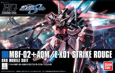 Kidou Senshi Gundam SEED - Kidou Senshi Gundam SEED Destiny - MBF-02  Strike Rouge - HGCE - HGUC 176 - 1/144 (Bandai)