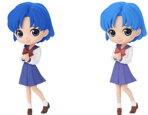 Sailor Moon Eternal - Q posket - Ami Mizuno - Set of 2 (Bandai Spirits)