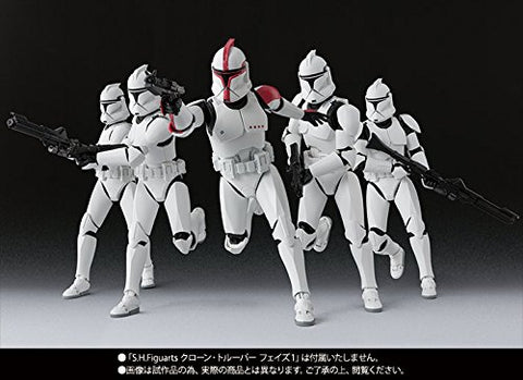 Star Wars - Clone Trooper Captain - S.H.Figuarts (Bandai)